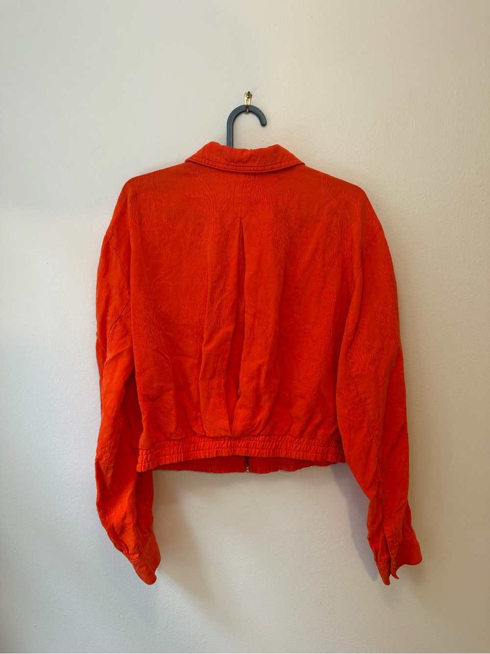 Bright Orange Utility Jacket - Picture 2 of 3